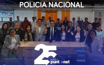 La Cooperativa Policía Nacional Felicita a Puntonet por 25 Años de Liderazgo Tecnológico