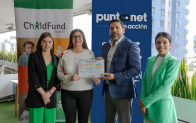 Puntonet refuerza alianza con ChildFund Ecuador para reducir la brecha digital